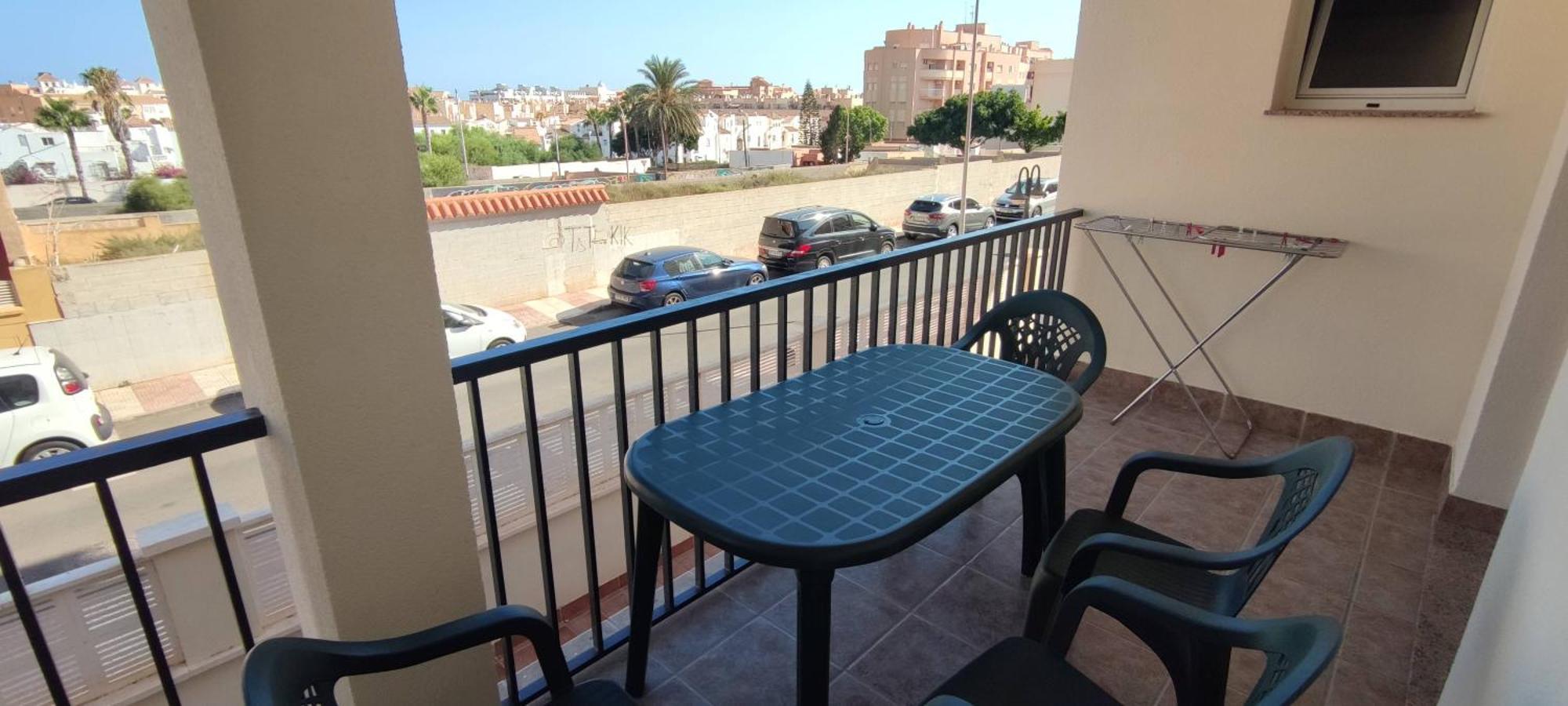 Apartamento Dos Habitaciones Con Piscina Y Gran Terraza Roquetas de Mar Esterno foto